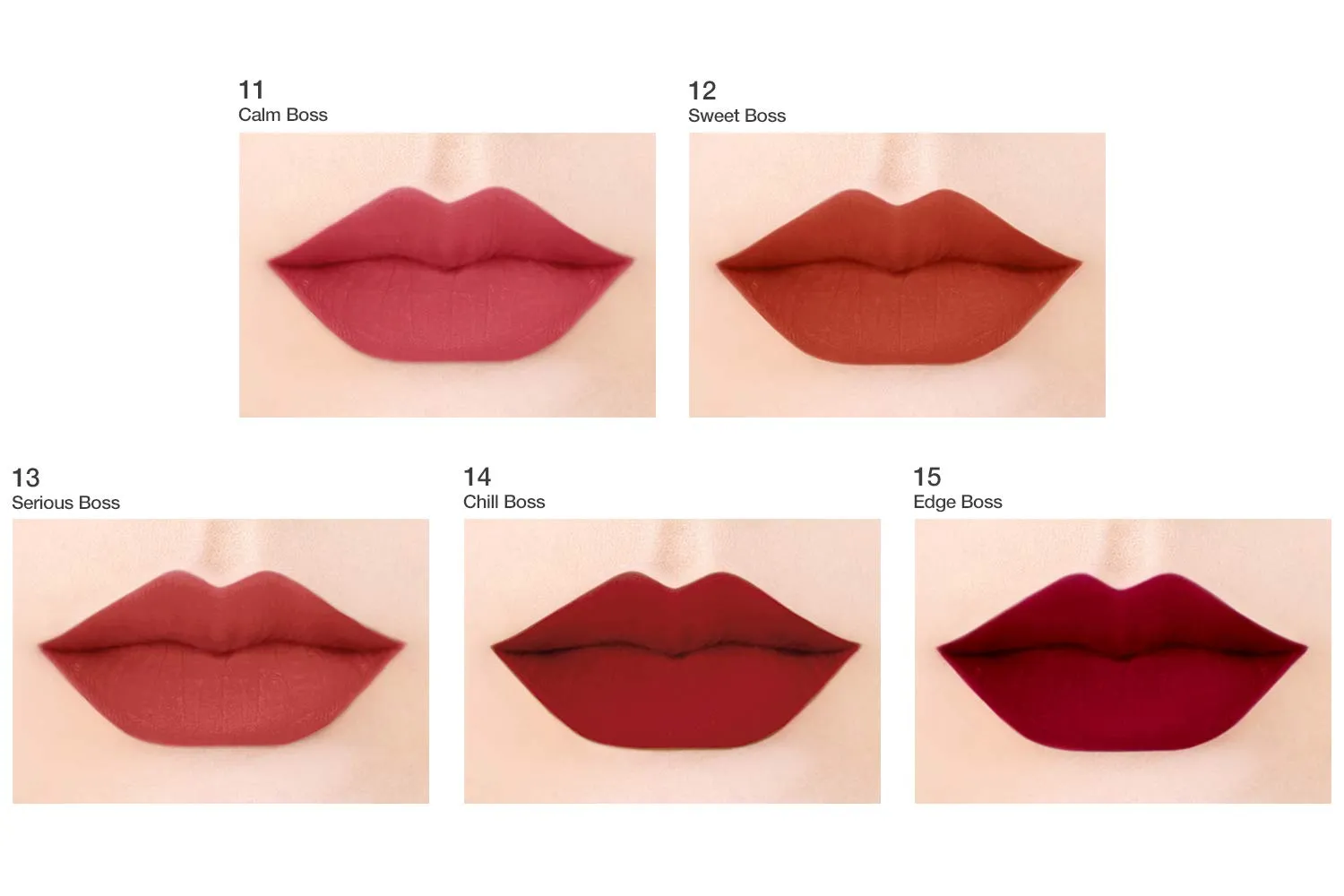 BBIA Last Velvet Lip Tint Boss Series, MLBB Rose (11 Calm boss) 0.18 Ounce 11 Calm boss