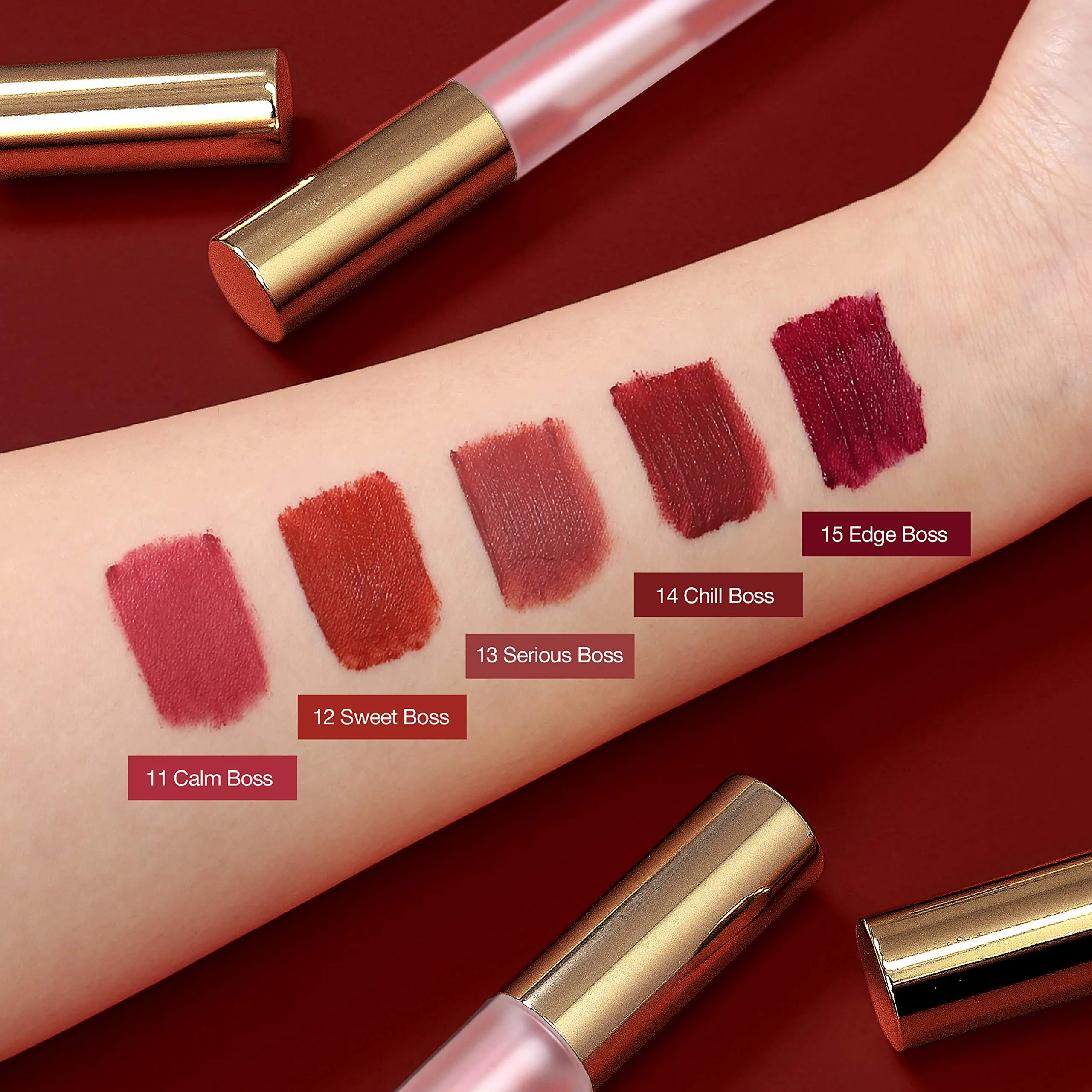 BBIA Last Velvet Lip Tint Boss Series, MLBB Rose (11 Calm boss) 0.18 Ounce 11 Calm boss