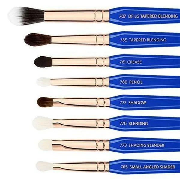 bdellium tools Golden Triangle Eyes Only 15pc Brush Set with Pouch