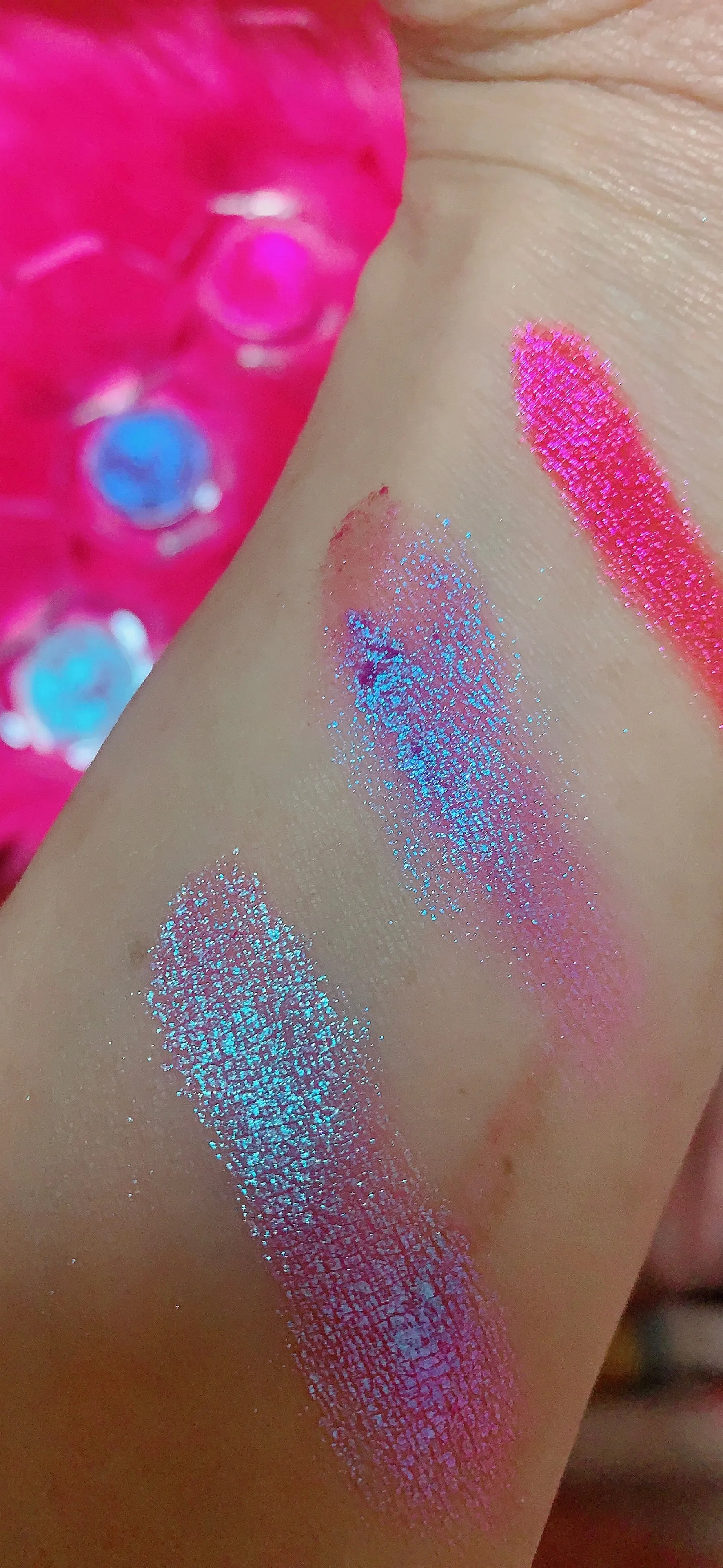 *BE MINE TRIO* Pressed MULTI-CHROME/DUOCHROMES