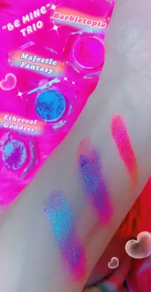 *BE MINE TRIO* Pressed MULTI-CHROME/DUOCHROMES