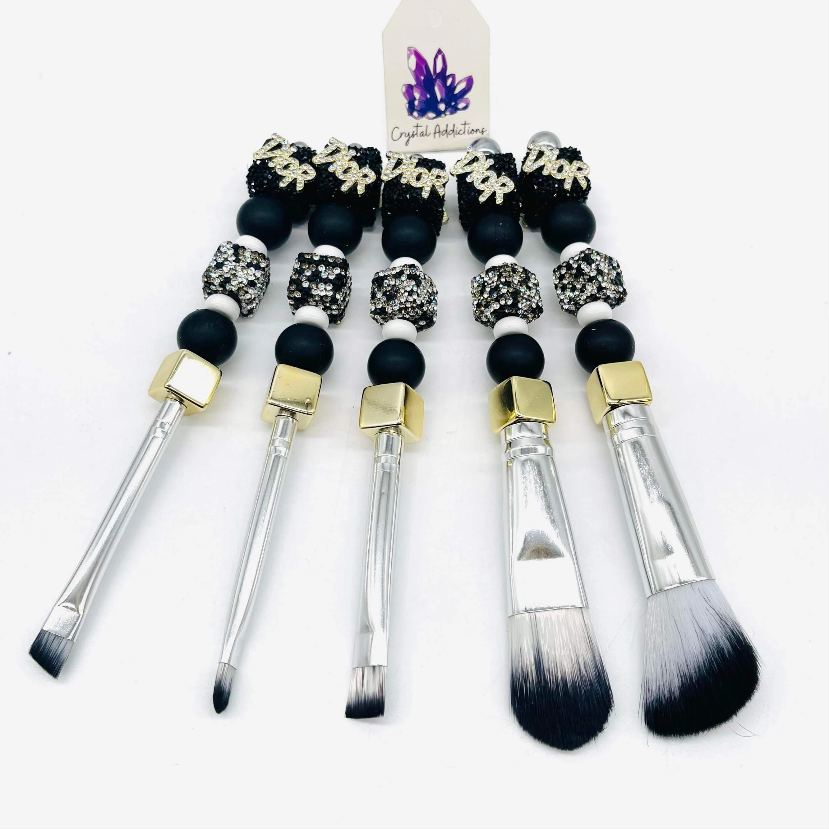 Beadable Makeup Brush Set