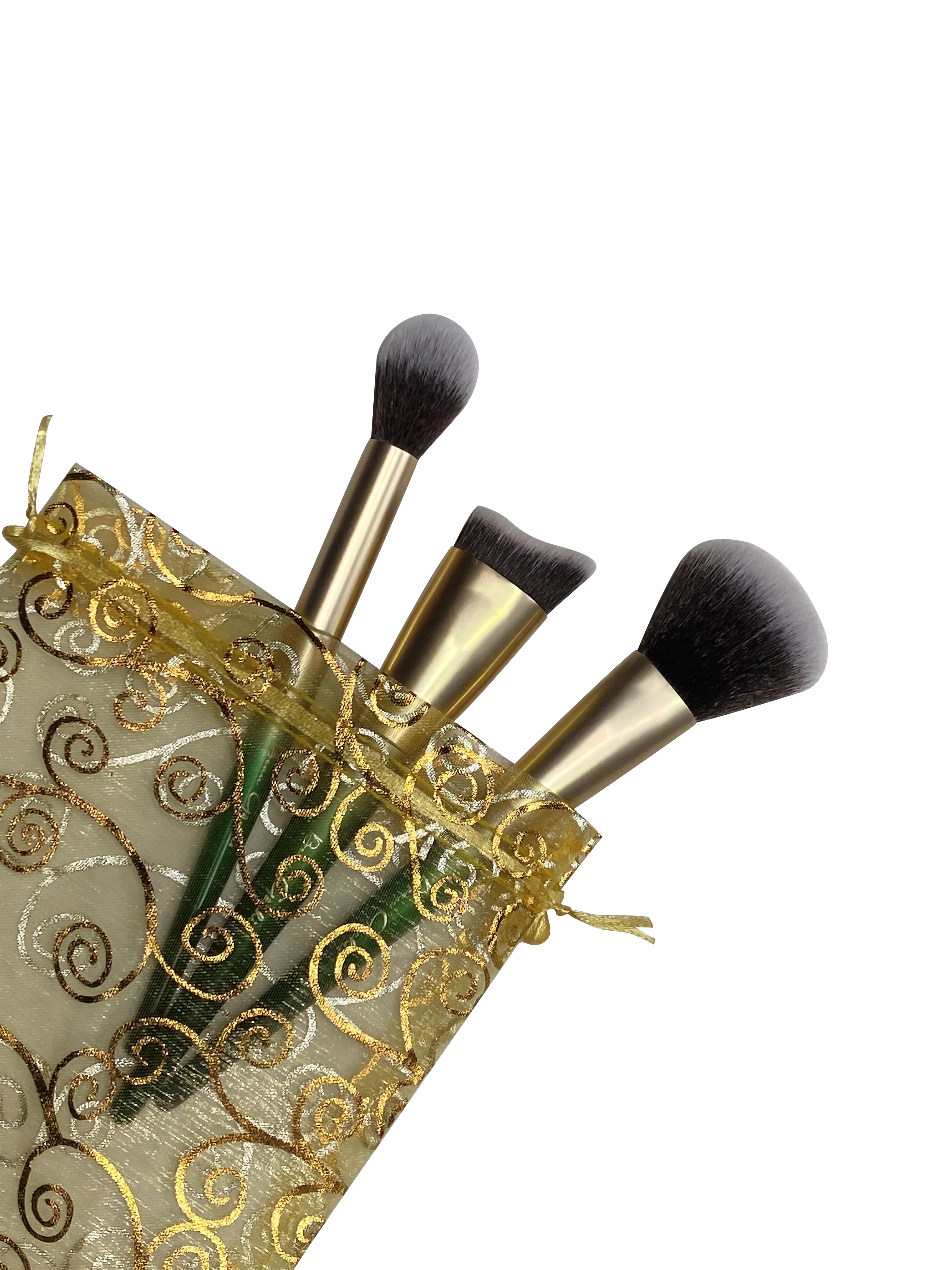 Beau Gâchis Cosmetics Sculpt, Highlight, and Blend Brush Trio