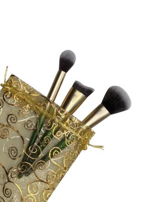 Beau Gâchis Cosmetics Sculpt, Highlight, and Blend Brush Trio