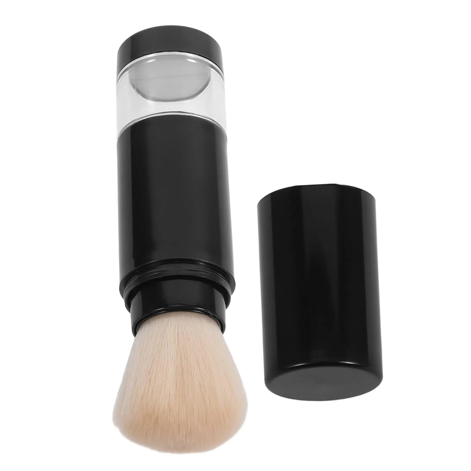 BESTYASH Dual Function Makeup Brush Foundation Brush with Refillable Powder Jar