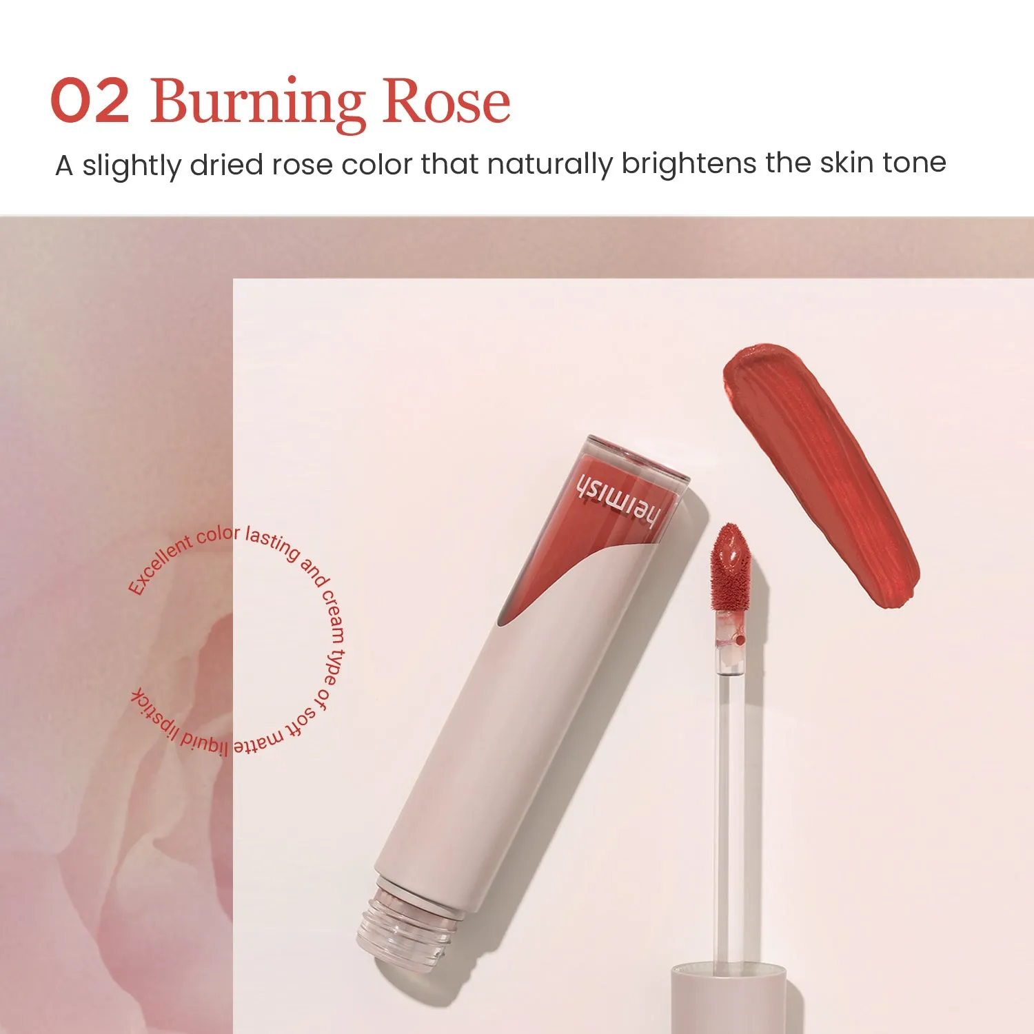 [BF] Dailism Liquid Lipstick Peach Brown