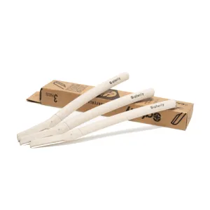 Biodegradable Eyebrow Razors By Saferly - Pack of 3