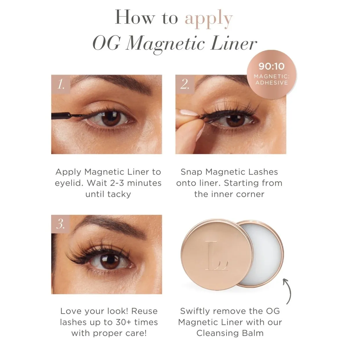 Black 'Classic' Magnetic Eyeliner