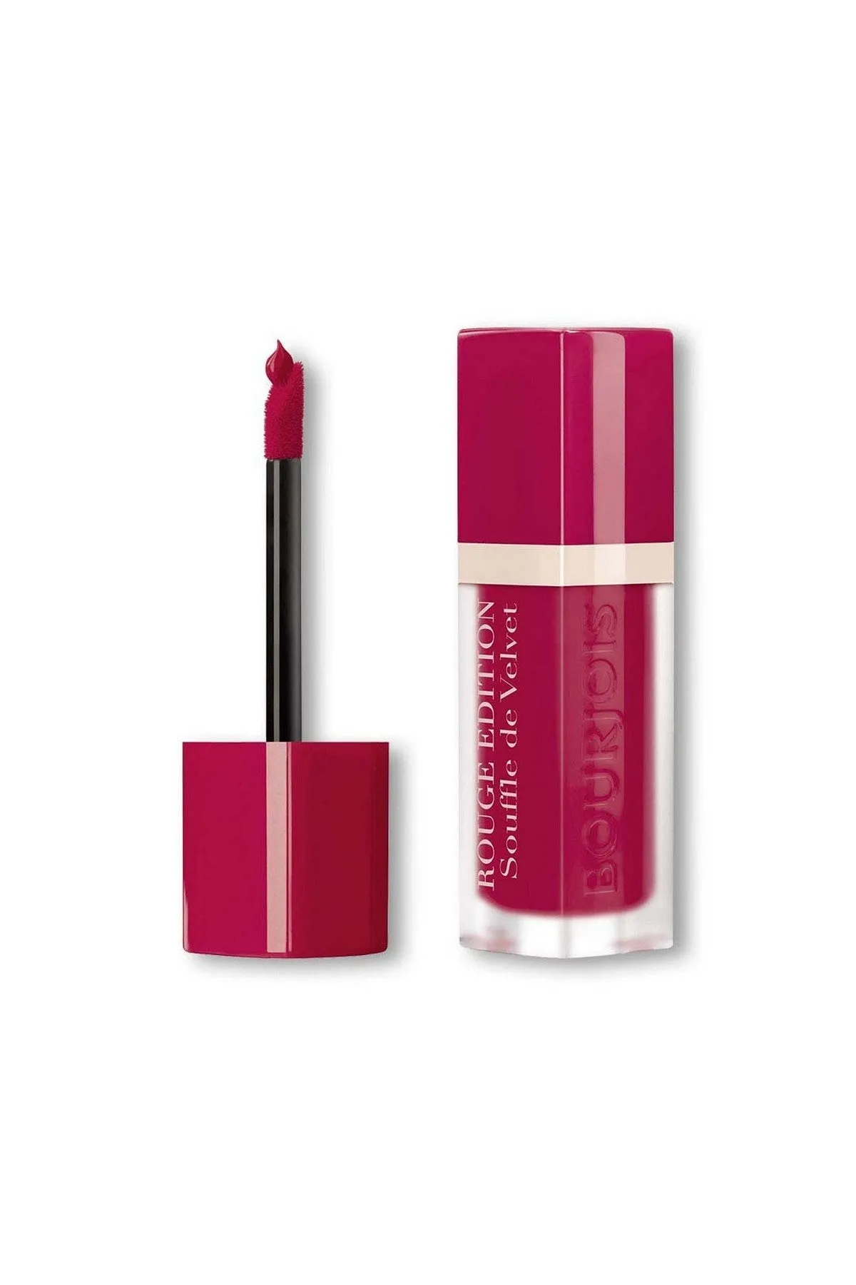Bourjois Rouge Edition Souffle de Velvet Liquid lipstick 07 Plum Plum Pidou. 7.7ml - 0.26fl oz