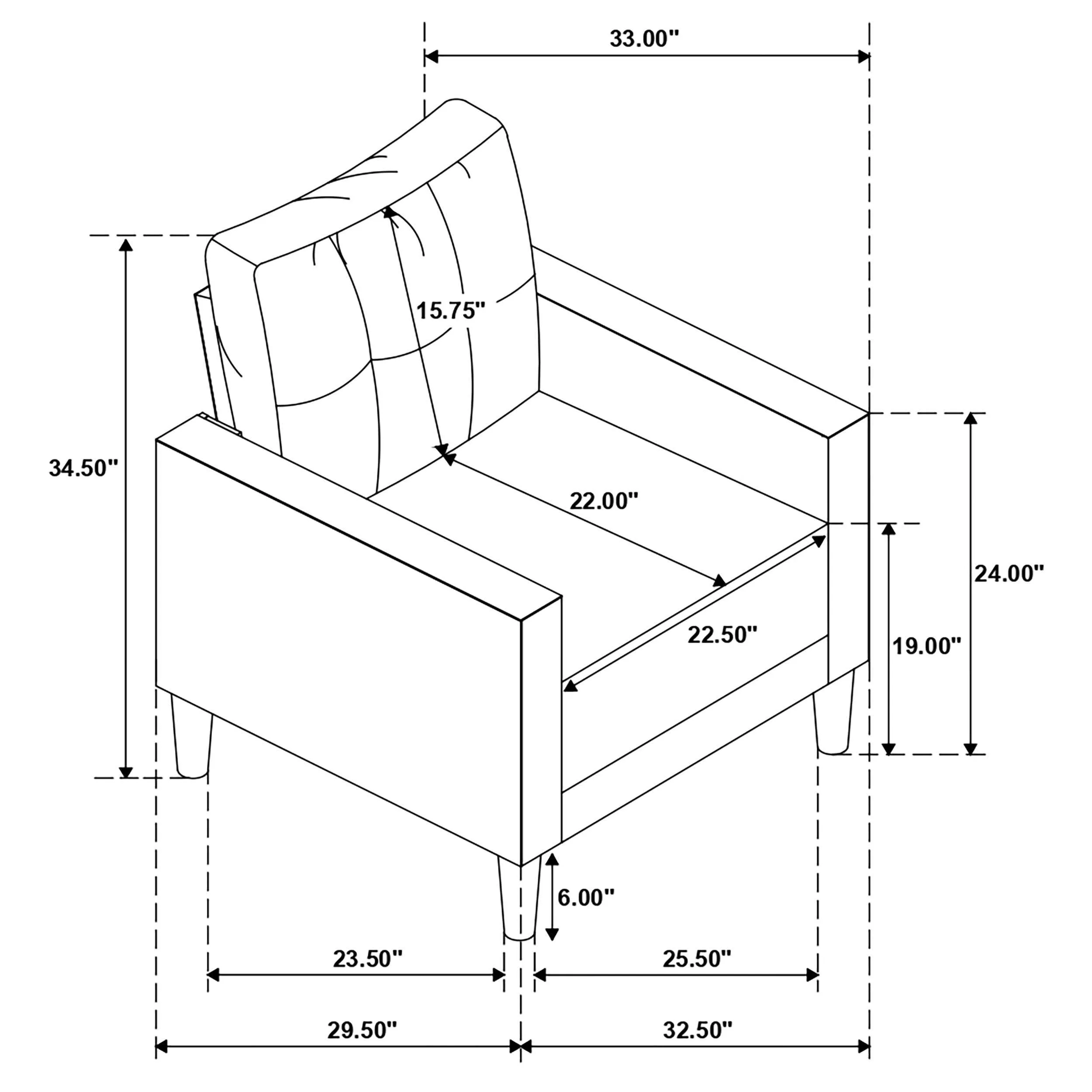 Bowen Grey Chair