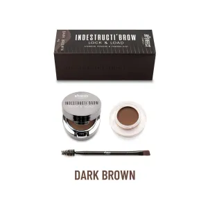 BPerfect Cosmetics Indestructi' Brow Lock & Load: Dark Brown 4g