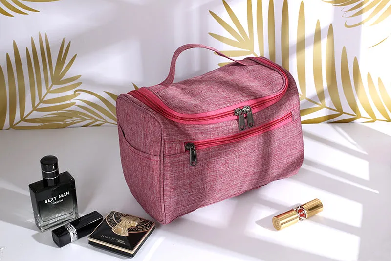 Bridesmaid Gifts Canvas Makeup Bag Cosmetic Bag Dopp Kit Makeup Case Toiletry Bags