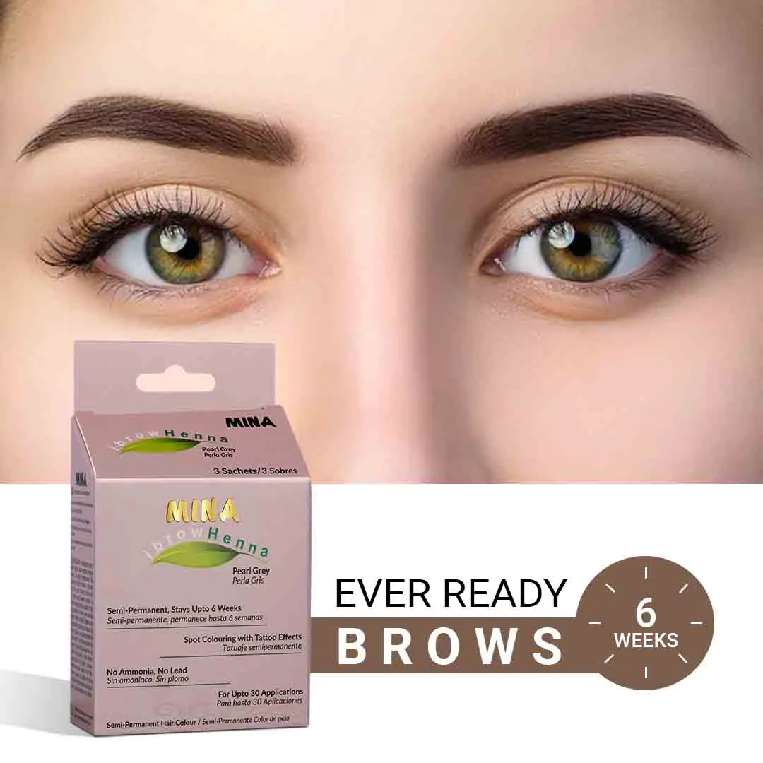 Brow Henna Regular Kit - Pearl Grey