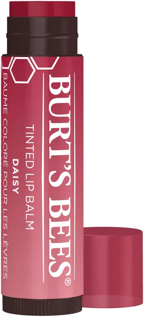 Burt's Bees 100% natural origin moisturizing Tinted Lip Balm, Daisy with Shea Butter-1 Tube 1 count