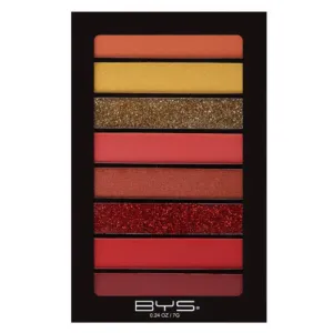 BYS 8 Flame Horizontal Eyeshadow Palette