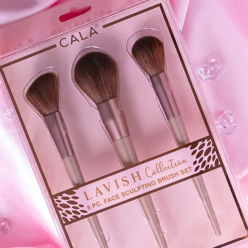 CALA LAVISH COLLECTION FACE SCULPTING BRUSH SET 3PCS