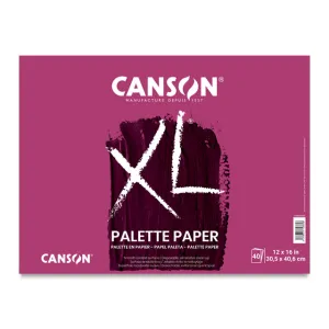 Canson XL Disposable Palette Paper - 12" x 16", 40 Sheets