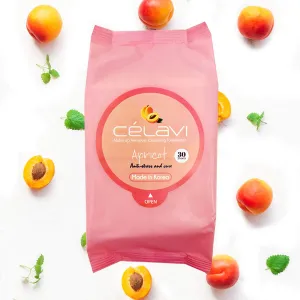 Celavi Apricot Wipes 09 (6pc BULK $1 each)