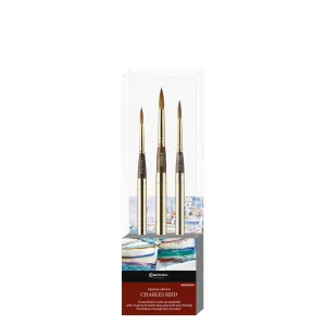 Charles Reid Set/3 Escoda Reserva Travel Brushes