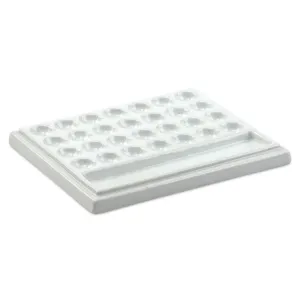 Cheap Joe's Rectangular Porcelain Palette - 28 Well