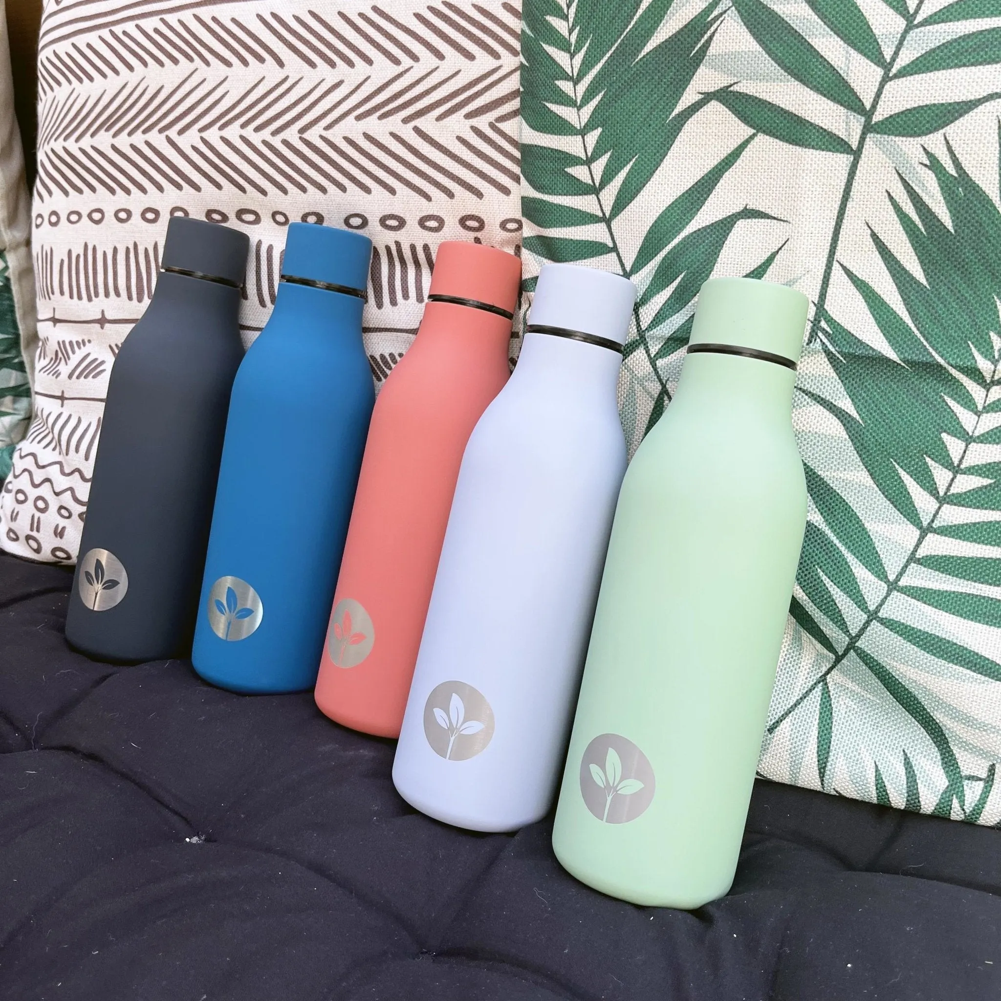 Cherish Planet Soft-touch Stainless Steel Water Bottle (550ml)
