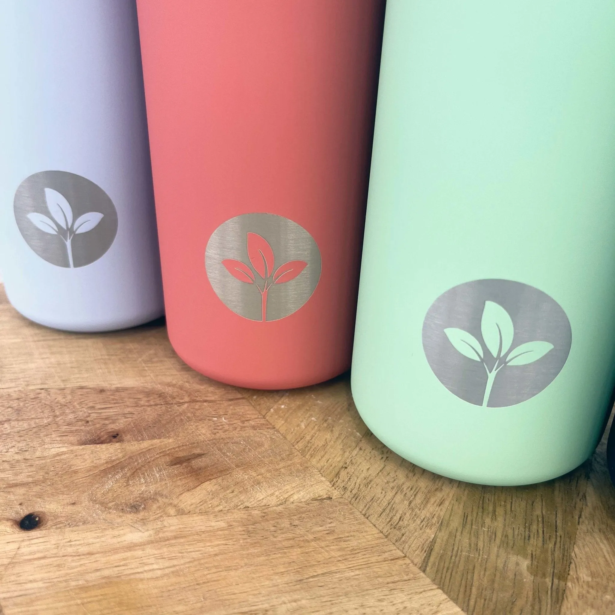 Cherish Planet Soft-touch Stainless Steel Water Bottle (550ml)