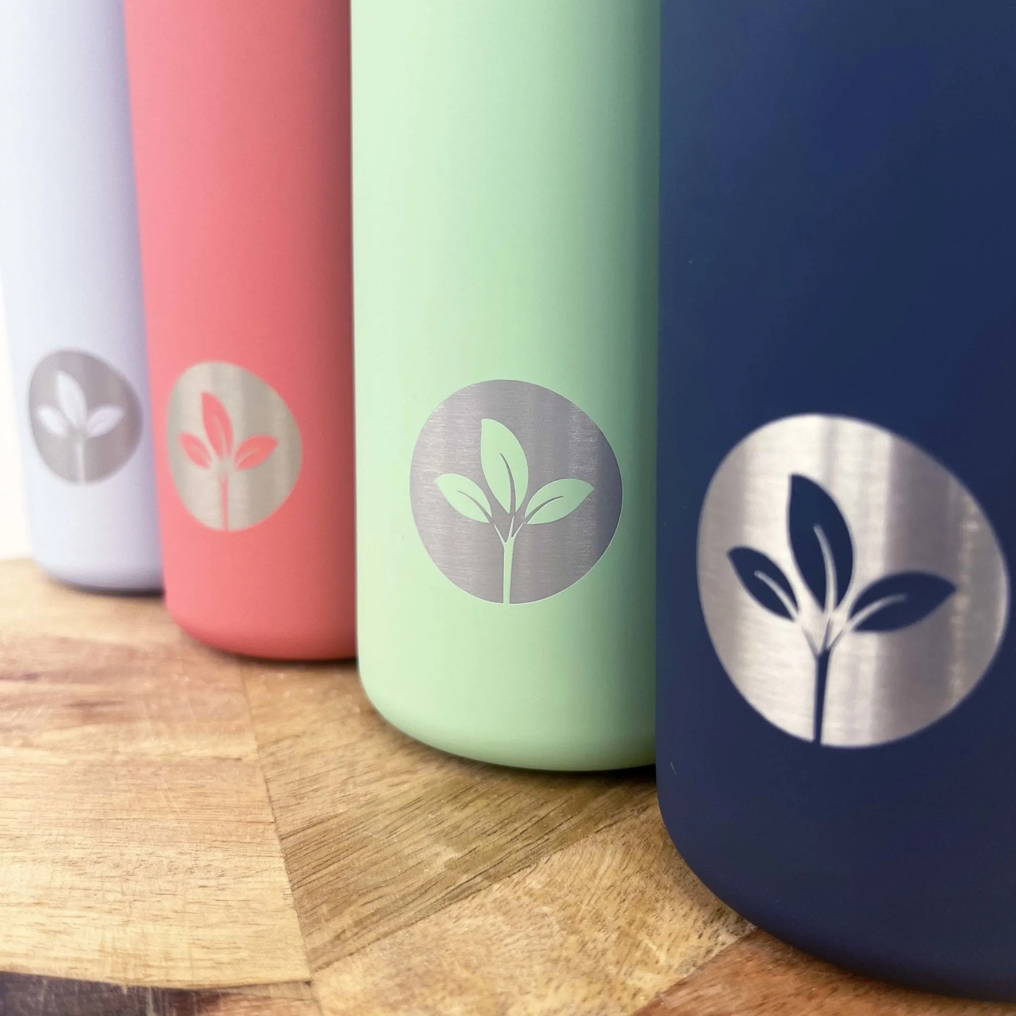 Cherish Planet Soft-touch Stainless Steel Water Bottle (550ml)