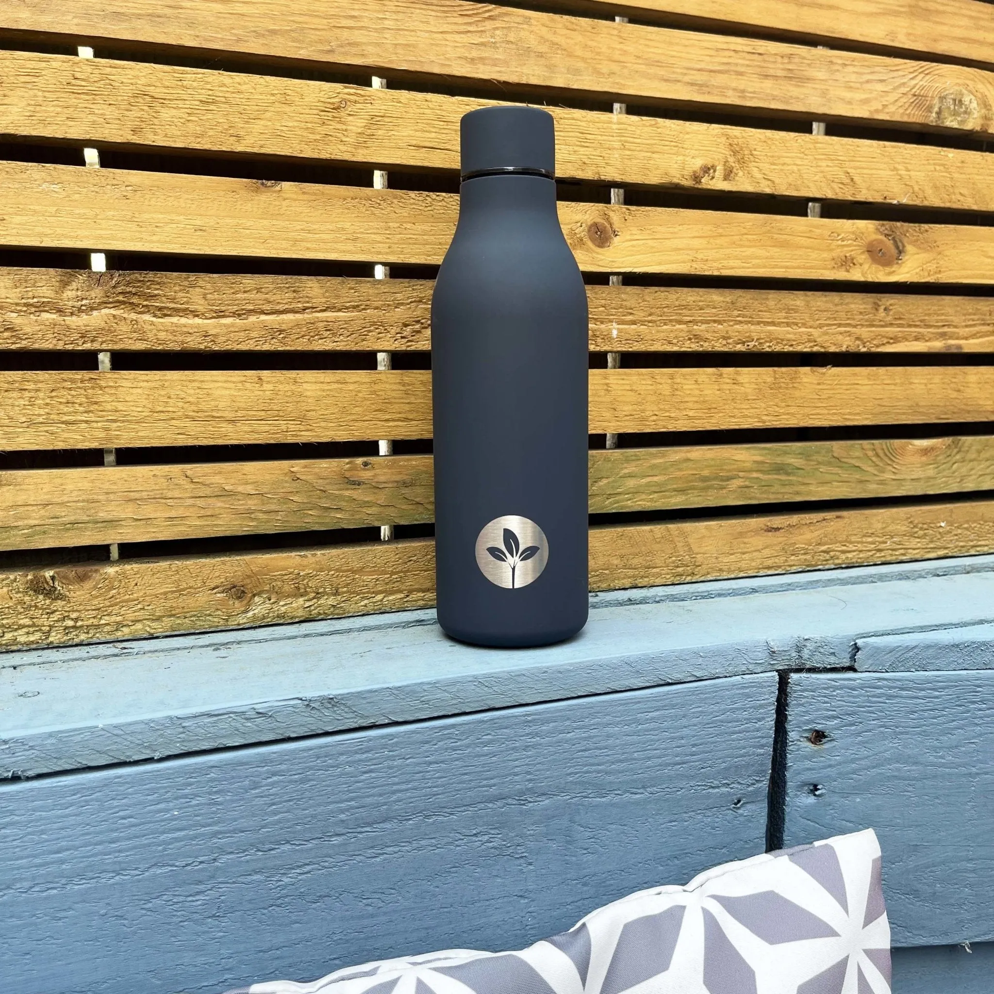 Cherish Planet Soft-touch Stainless Steel Water Bottle (550ml)