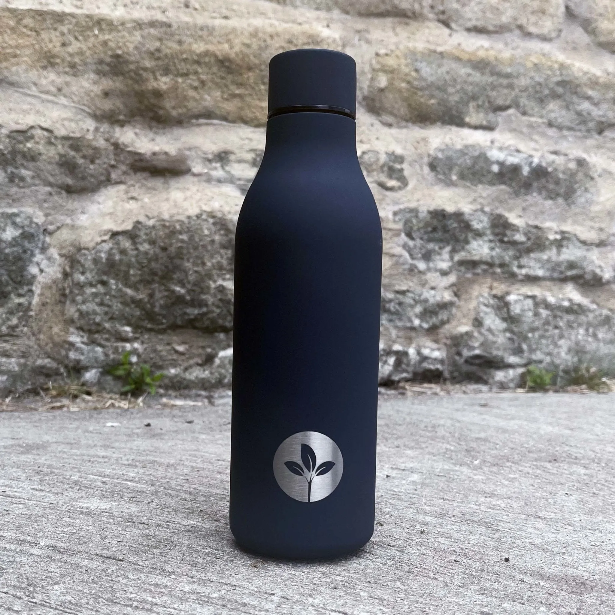 Cherish Planet Soft-touch Stainless Steel Water Bottle (550ml)
