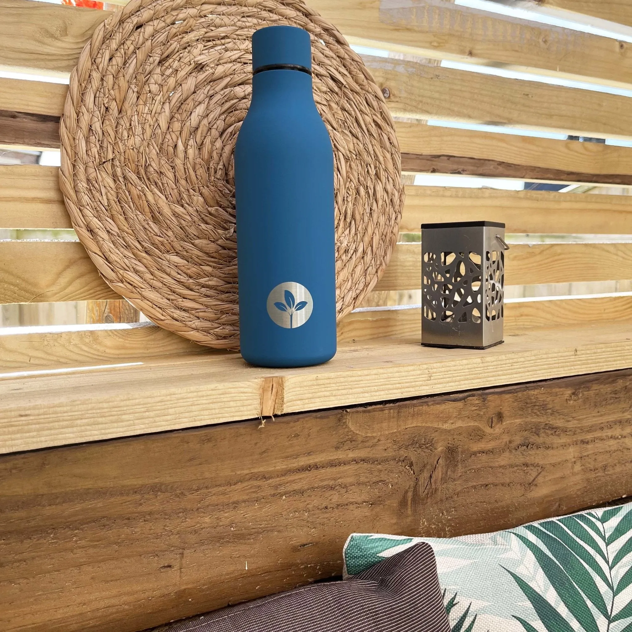 Cherish Planet Soft-touch Stainless Steel Water Bottle (550ml)