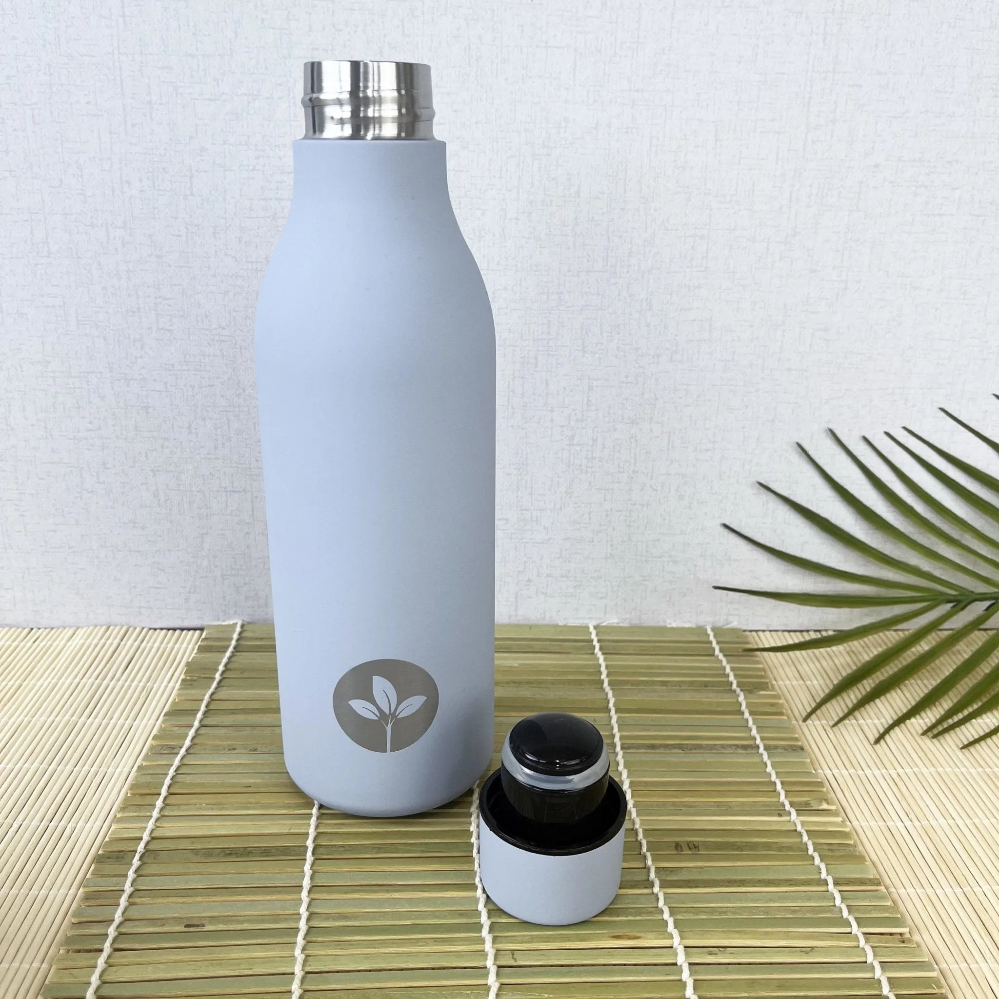 Cherish Planet Soft-touch Stainless Steel Water Bottle (550ml)