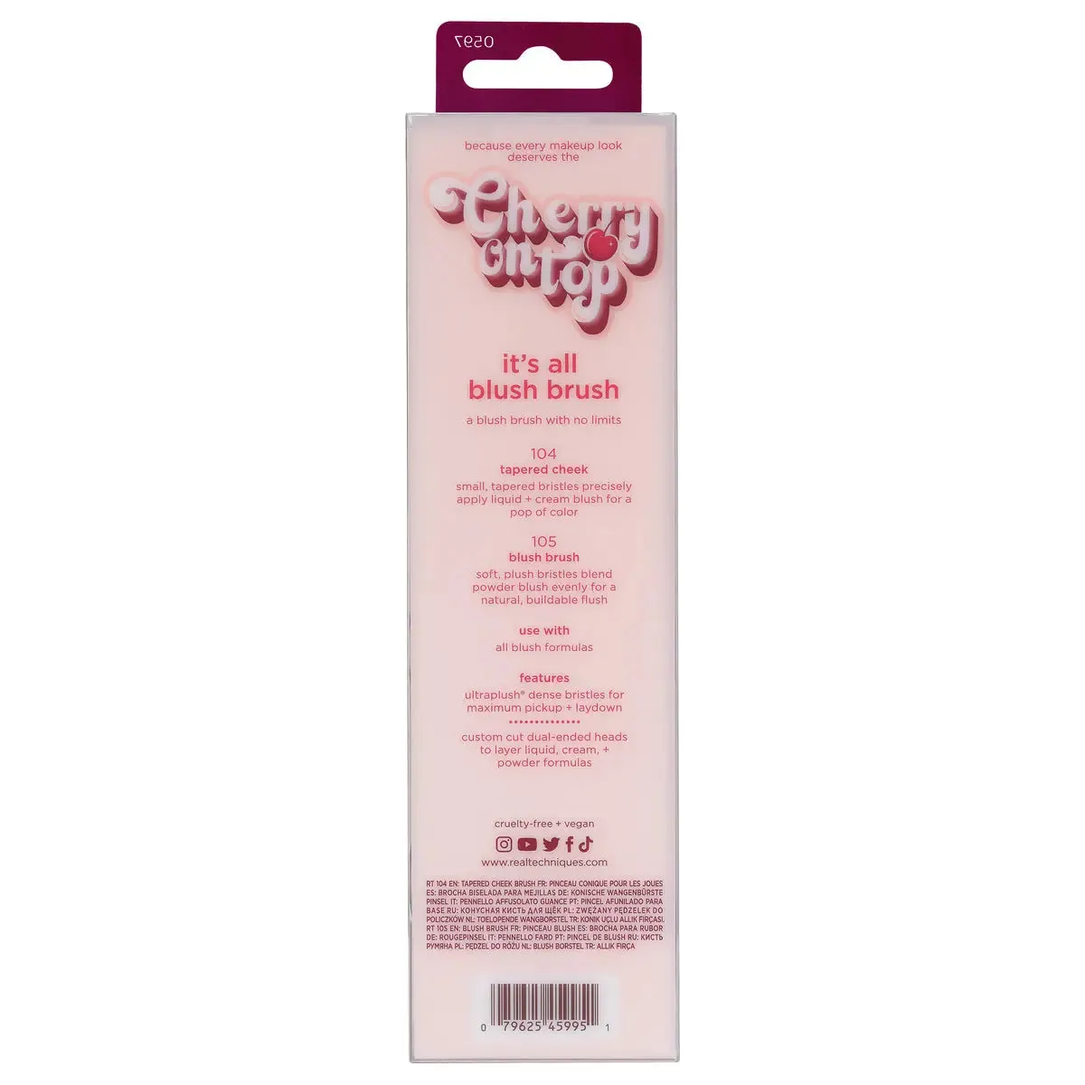 Cherry On Top It's All Blush Brush