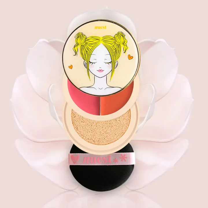 Chic2Chhek 3 Tiered Compact - Lips & Cheek