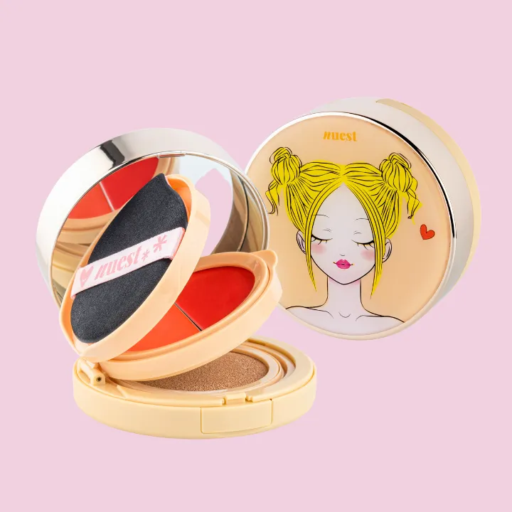 Chic2Chhek 3 Tiered Compact - Lips & Cheek