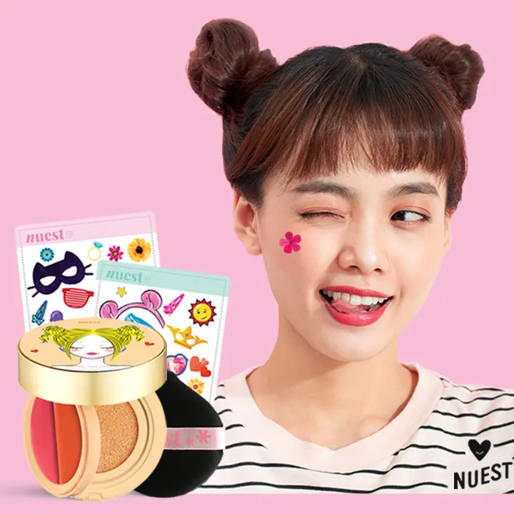 Chic2Chhek 3 Tiered Compact - Lips & Cheek