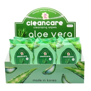 Cleancare Cleansing Wipes Aloe Vera (12 units)