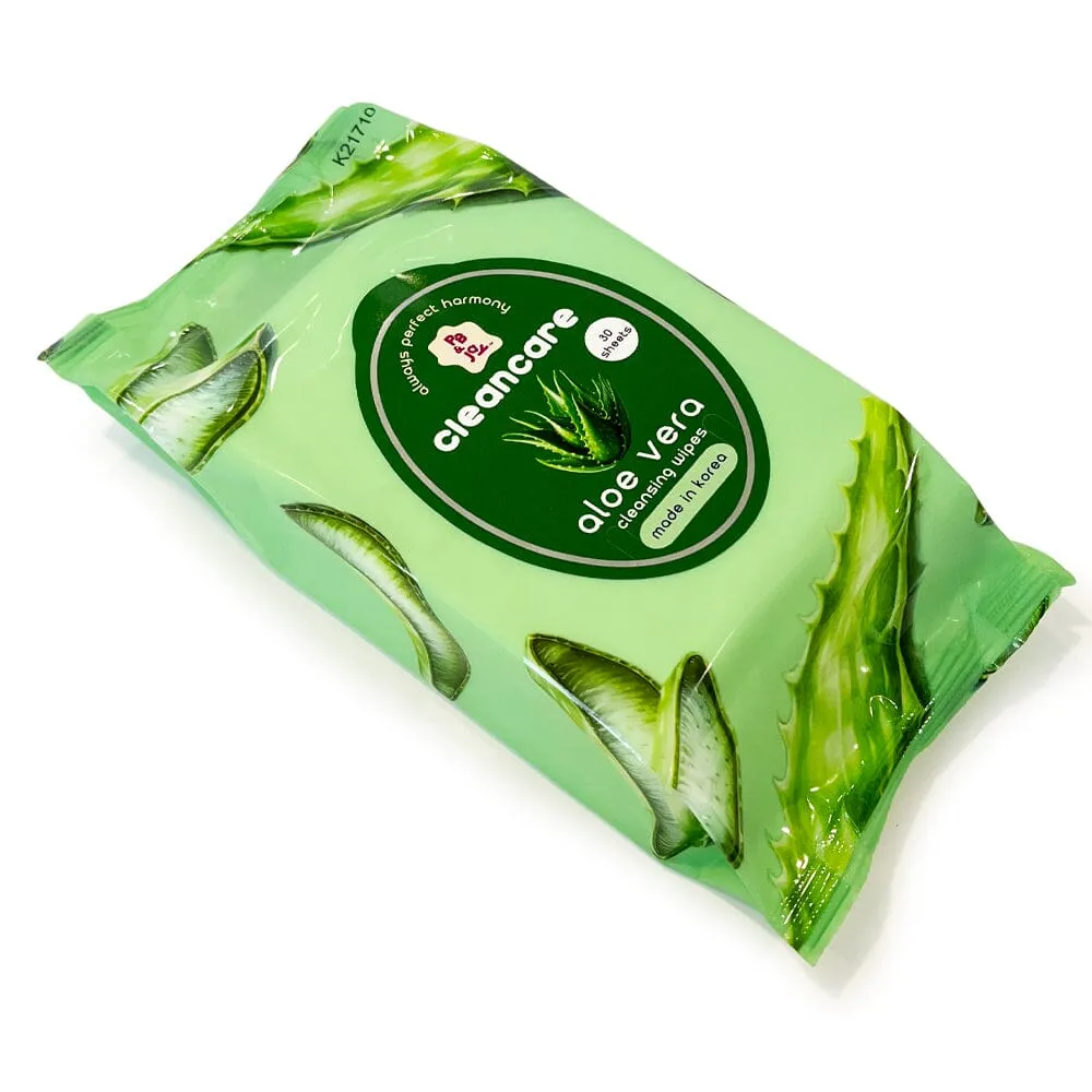 Cleancare Cleansing Wipes Aloe Vera (12 units)