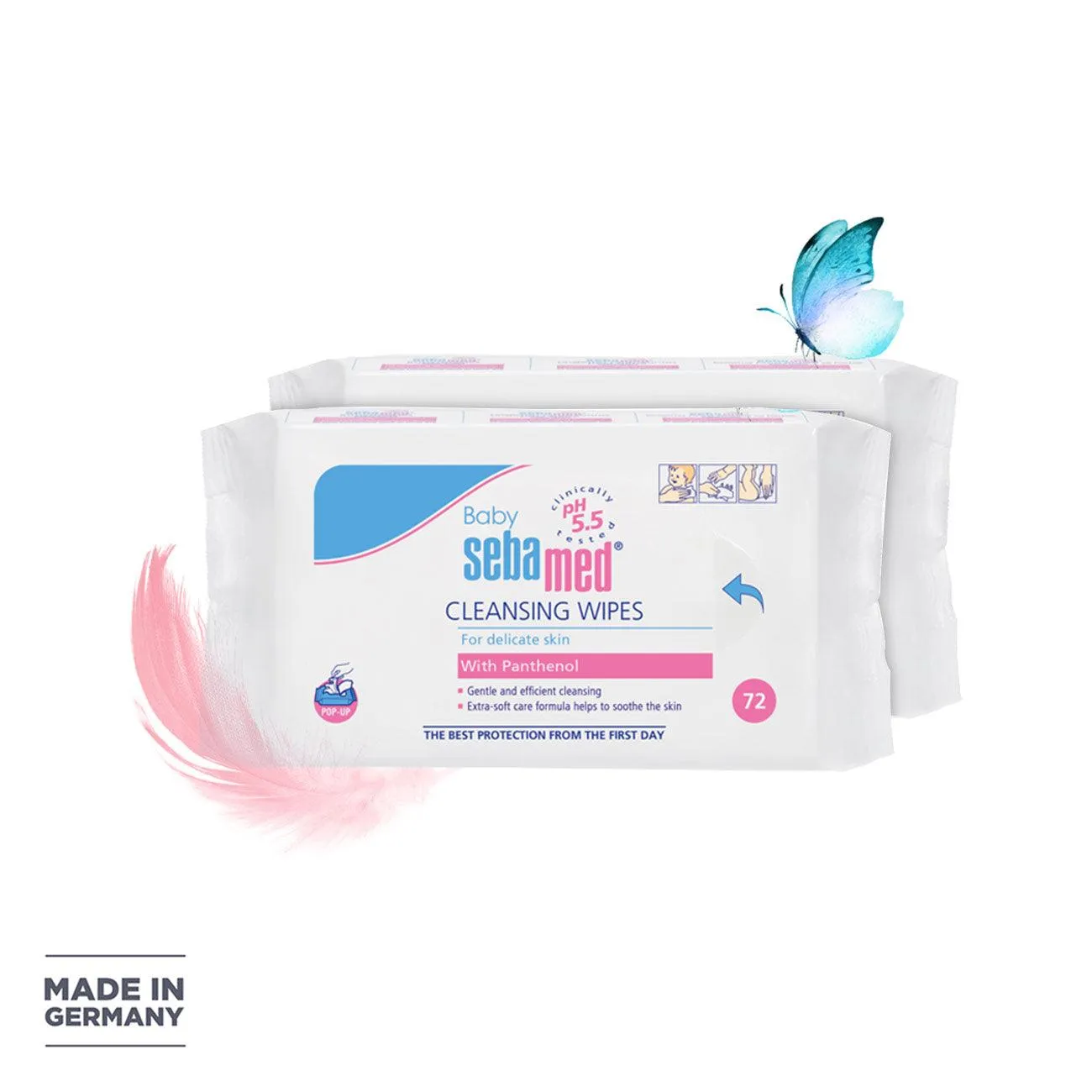 Cleansing Wipes Extra Soft - 2 Packs
