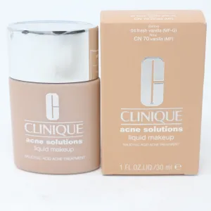 Clinique Acne Solutions Liquid Makeup Foundation  1oz/30ml New With Box