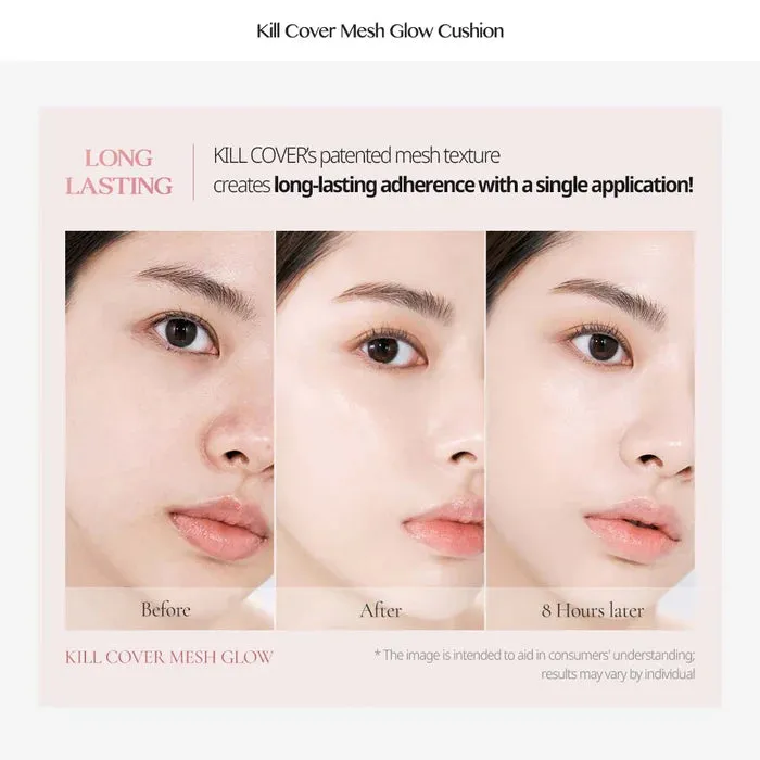 [CLIO] Kill Cover Mesh Glow Cushion Set ( Refill)