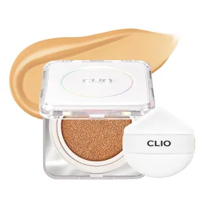 CLIO The Original Kill Cover Founwear Cushion  Korean Makeup, Full High Coverage Foundation, Airy Satin Finish, Skin Fit, 24N HONEY