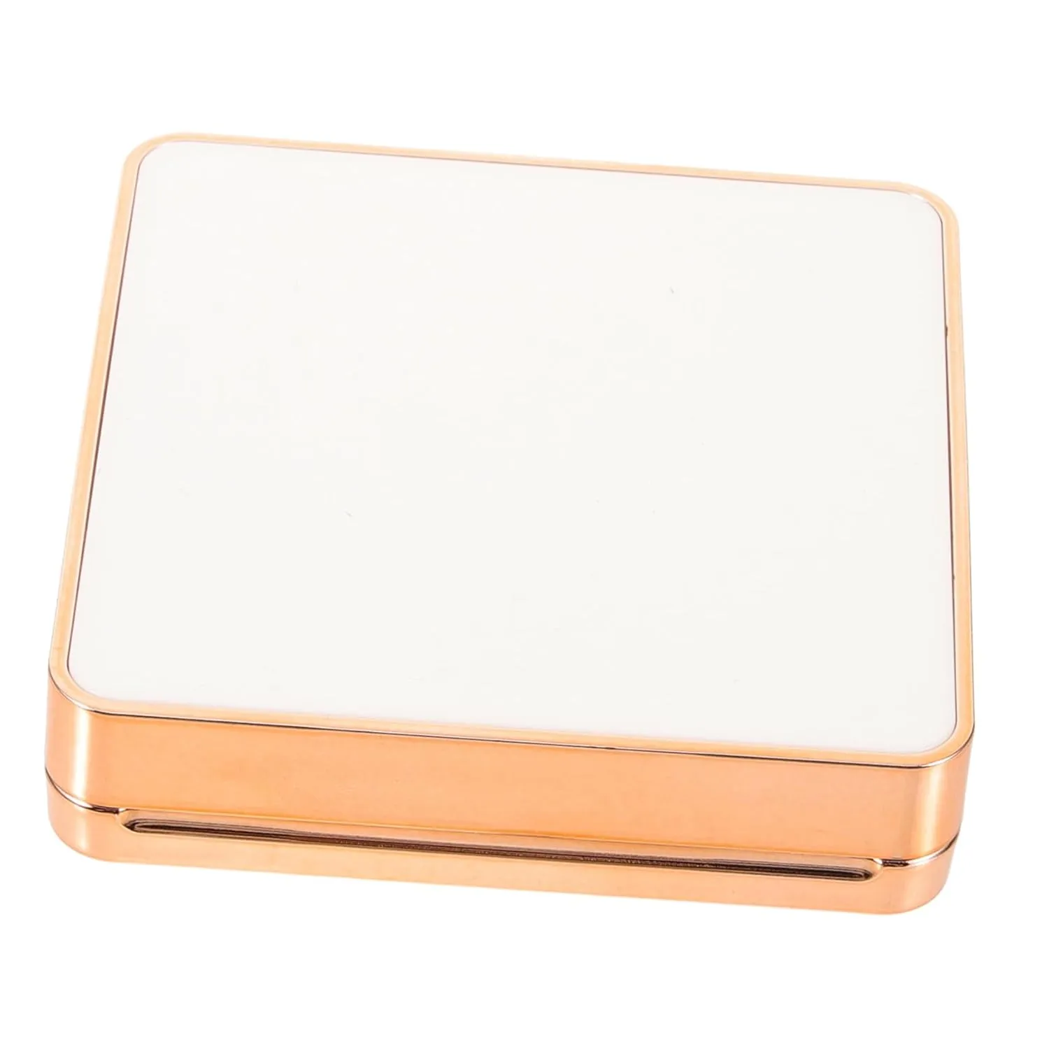 CLISPEED Empty Foundation Puff Box Magnetic with Built Puff Mirror for Cream Foundation Travel-friendly Makeup Container for Daily Use Go Applications