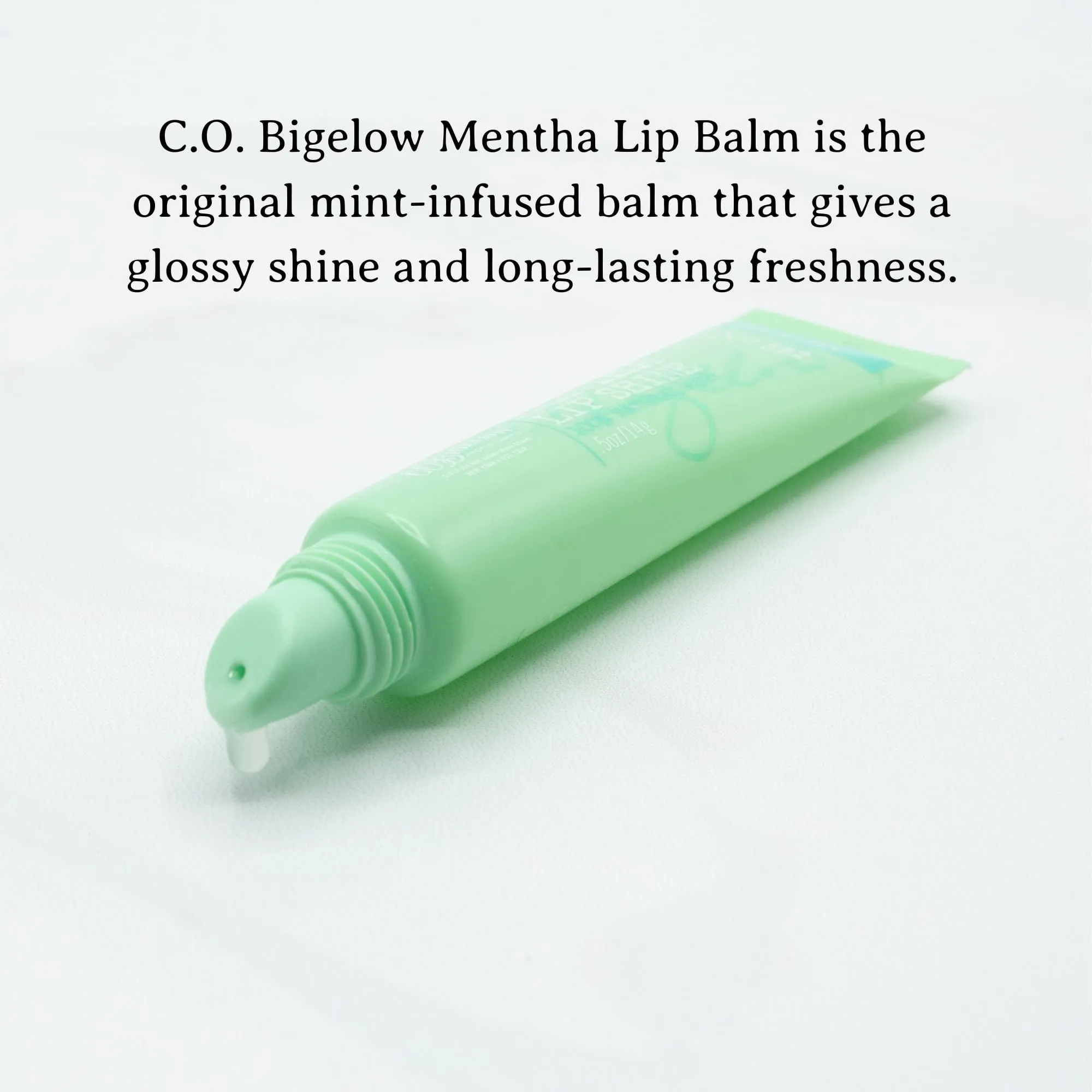 C.O. Bigelow Lip Balm Tube Trio, Variety Pack includes Rose Salve, My Favorite Lip Balm, Mentha Lip Shine, Moisturizing Lip Balms, 3 Pack, 0.5 oz Each