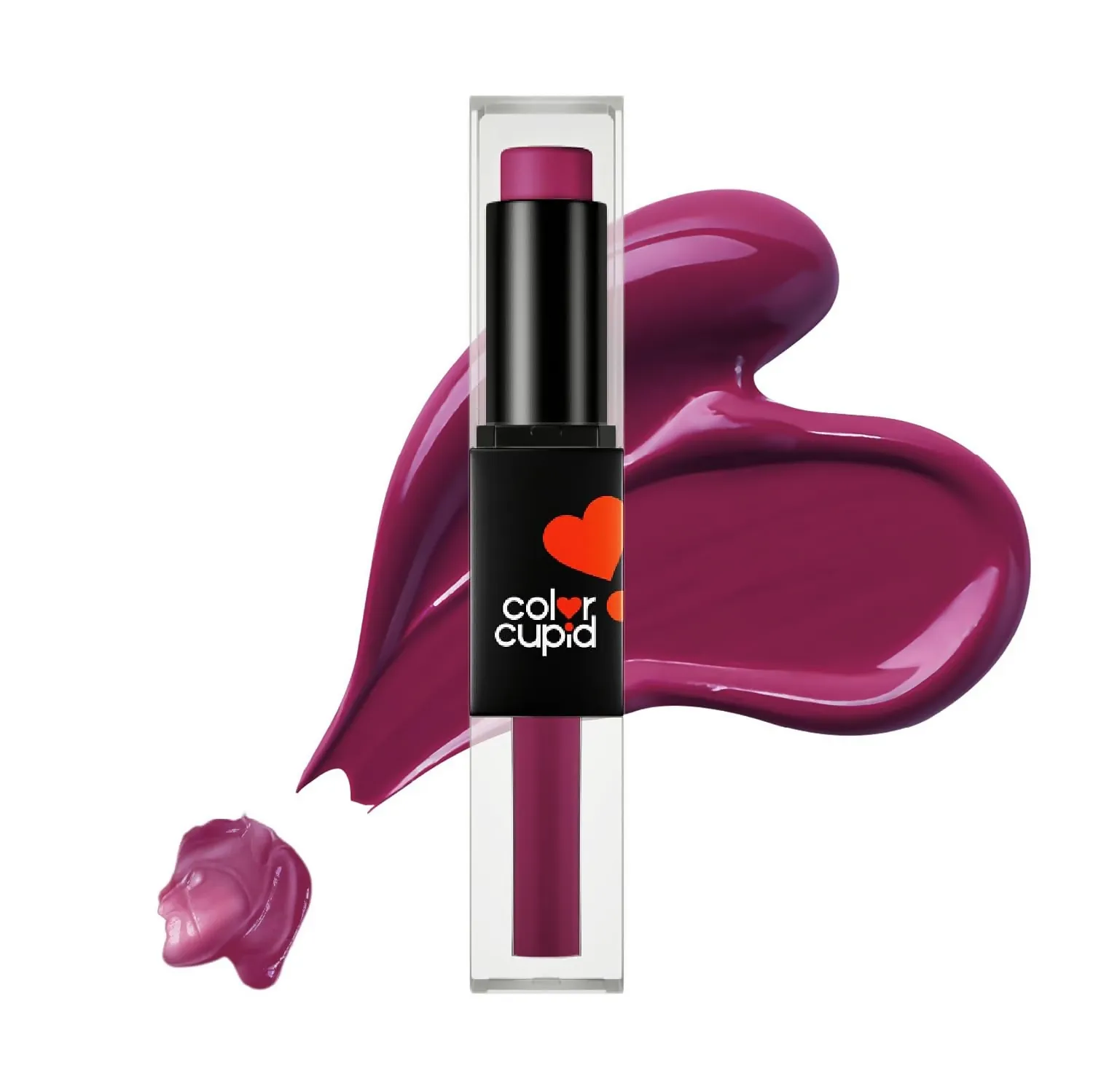 Color Cupid 2 in 1 Tinted Lip Balm   Liquid Lipstick - Wine & Dine