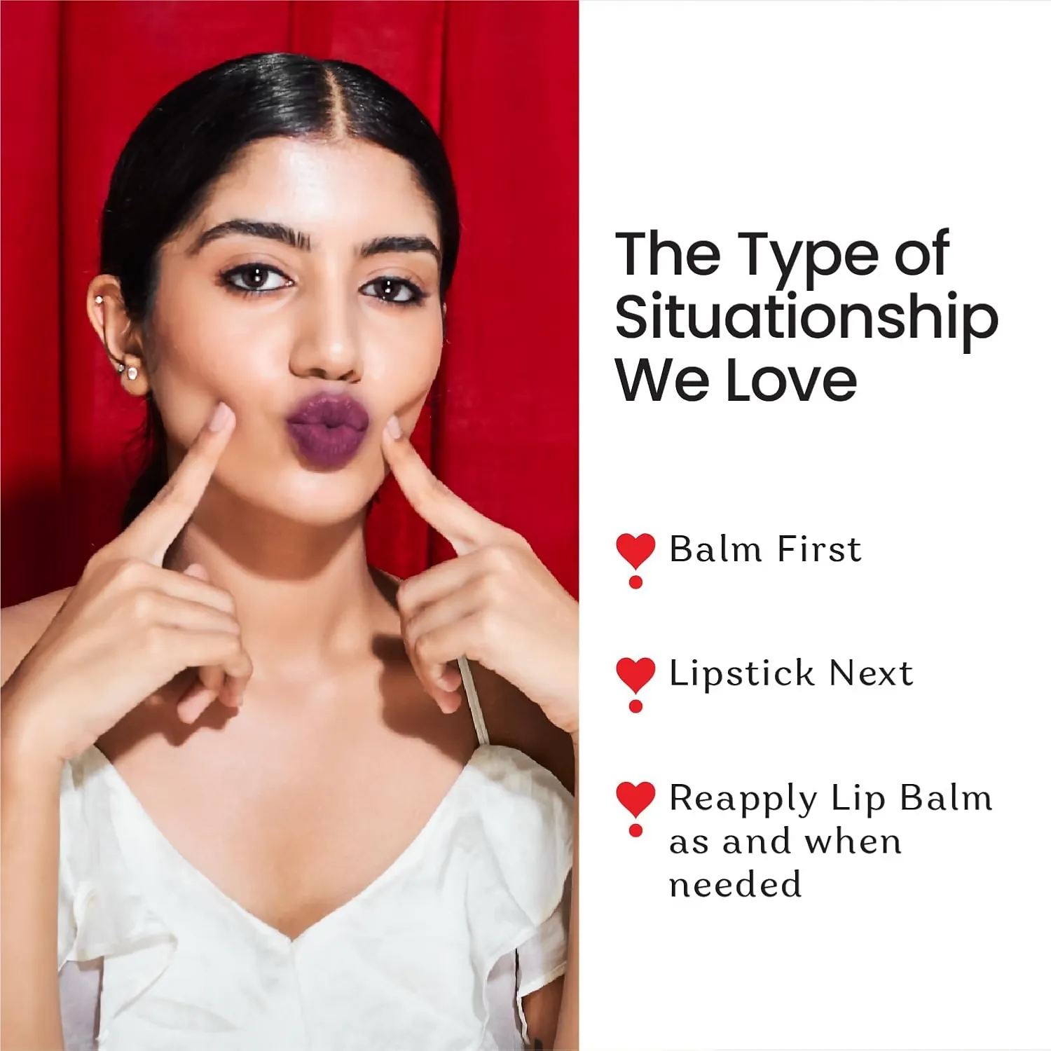 Color Cupid 2 in 1 Tinted Lip Balm   Liquid Lipstick - Wine & Dine