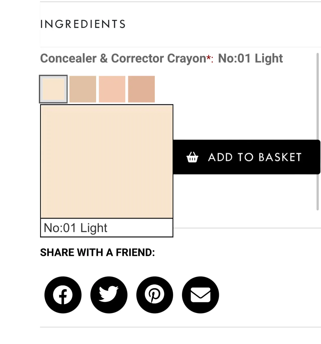 Concealer & Corrector Crayon