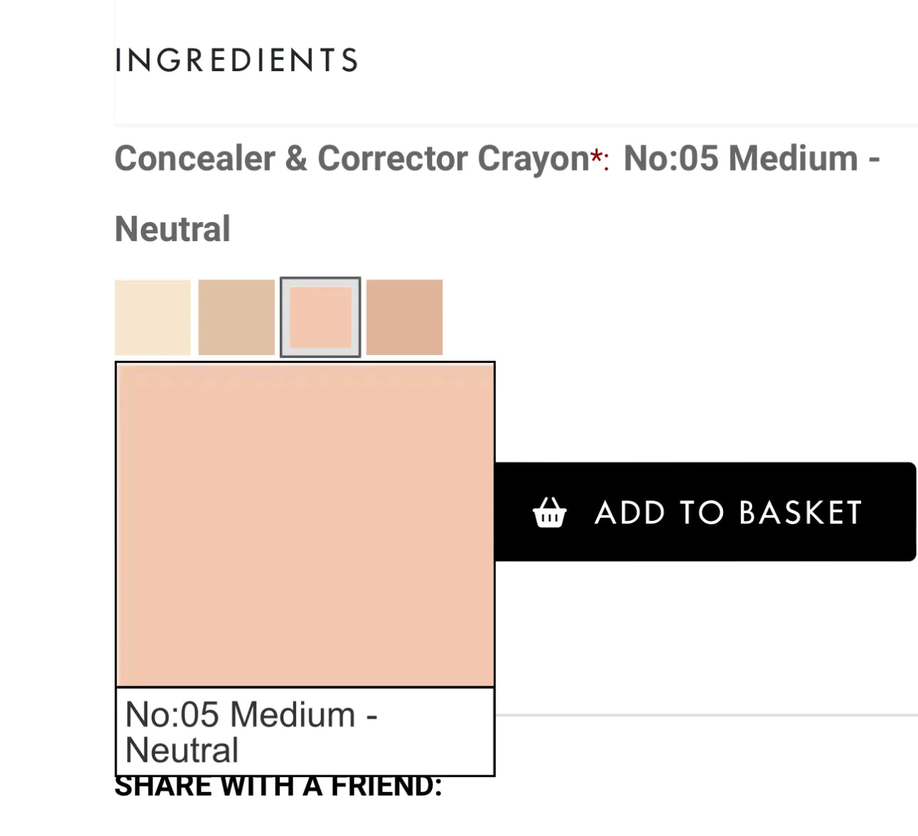 Concealer & Corrector Crayon
