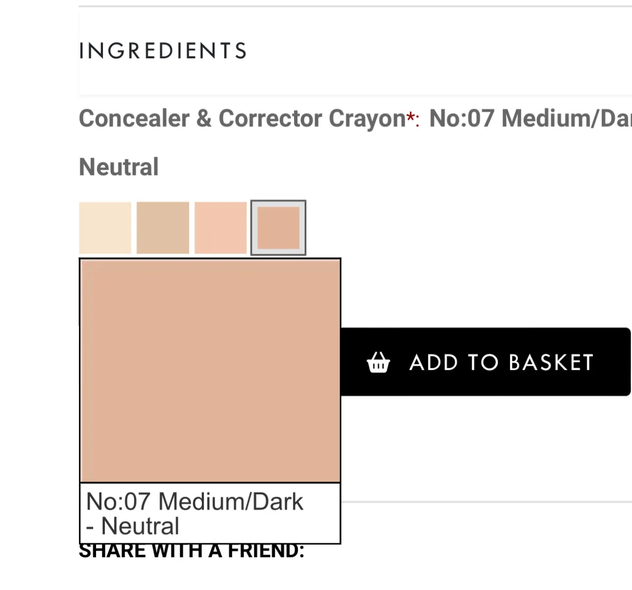 Concealer & Corrector Crayon