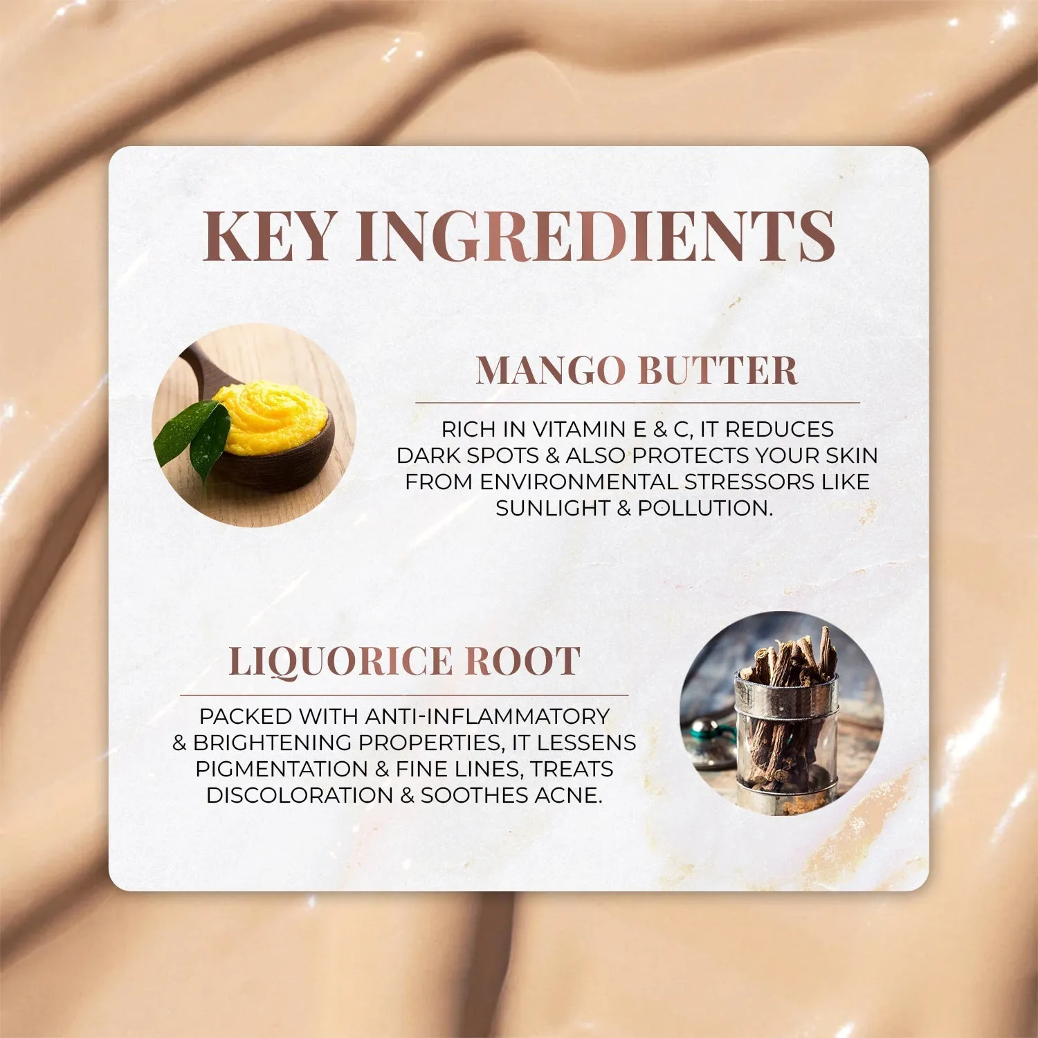 Concealer Brightening & Correcting - Mango Butter & Liquorice Root : 6 ml
