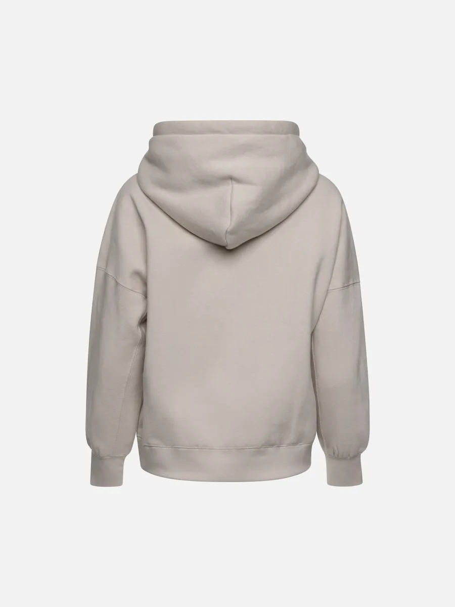 Contour Line Perfect Hoodie | Cream